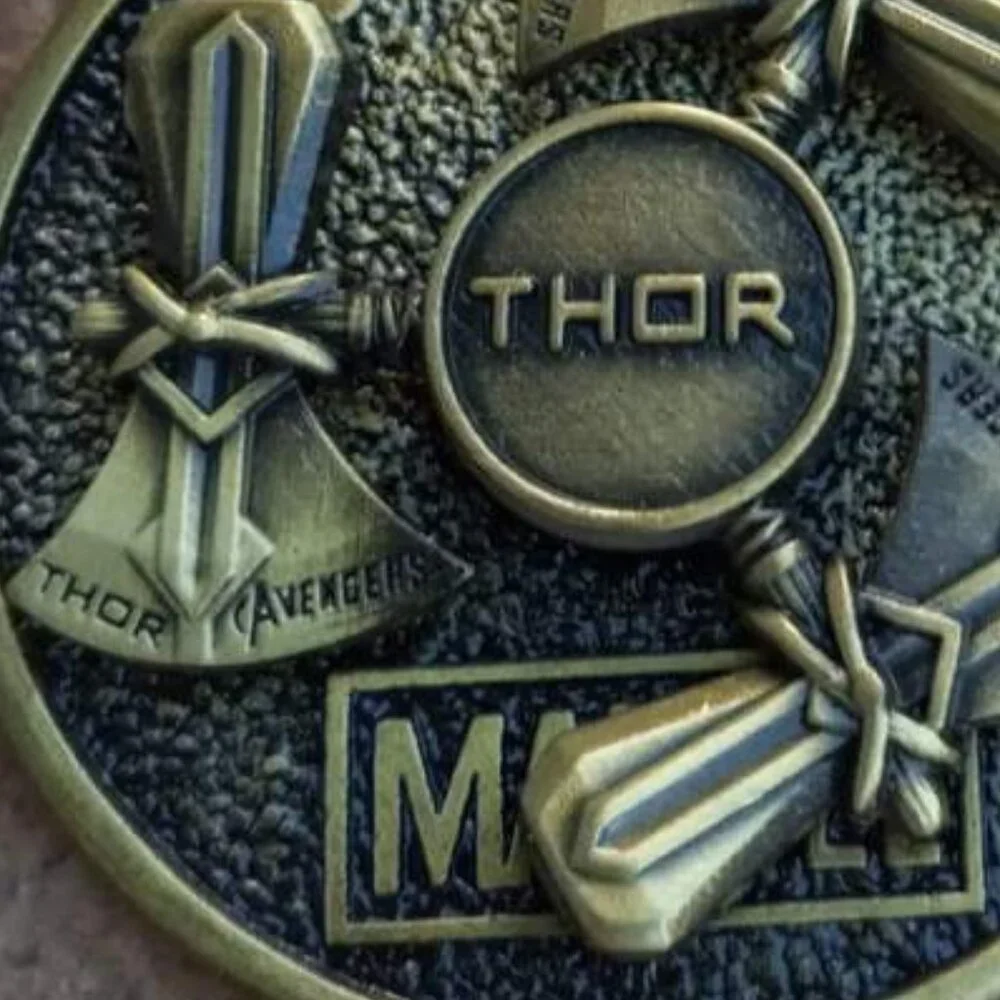 Thor Key Chain Thor Movie Key Ring Accessory Superhero Marvel Handbag Charm Gift